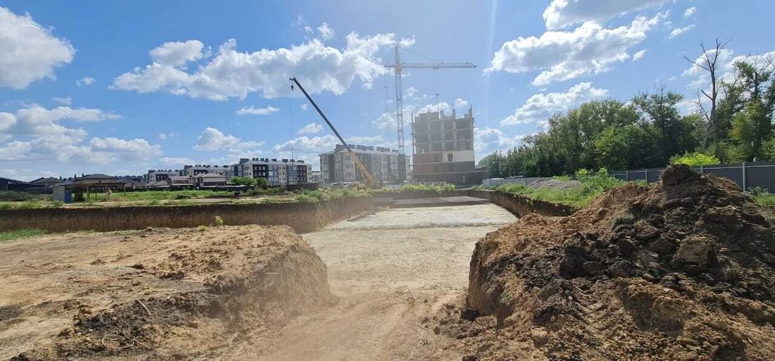 Ход строительства ЖК «Вишнёвый сад» за Август 2023 г., фото №1