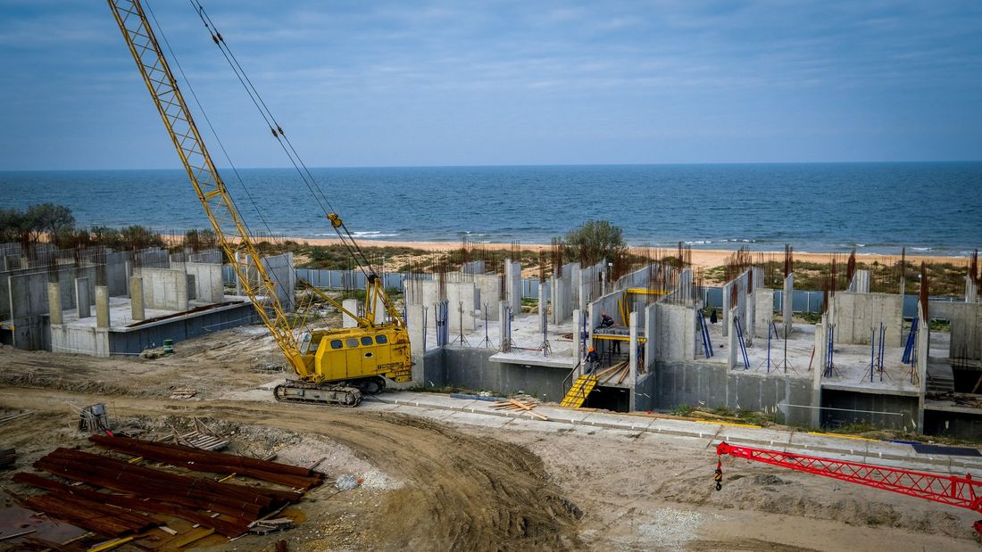 Ход строительства ЖК «Море тут» за Ноябрь 2024 г., фото №1