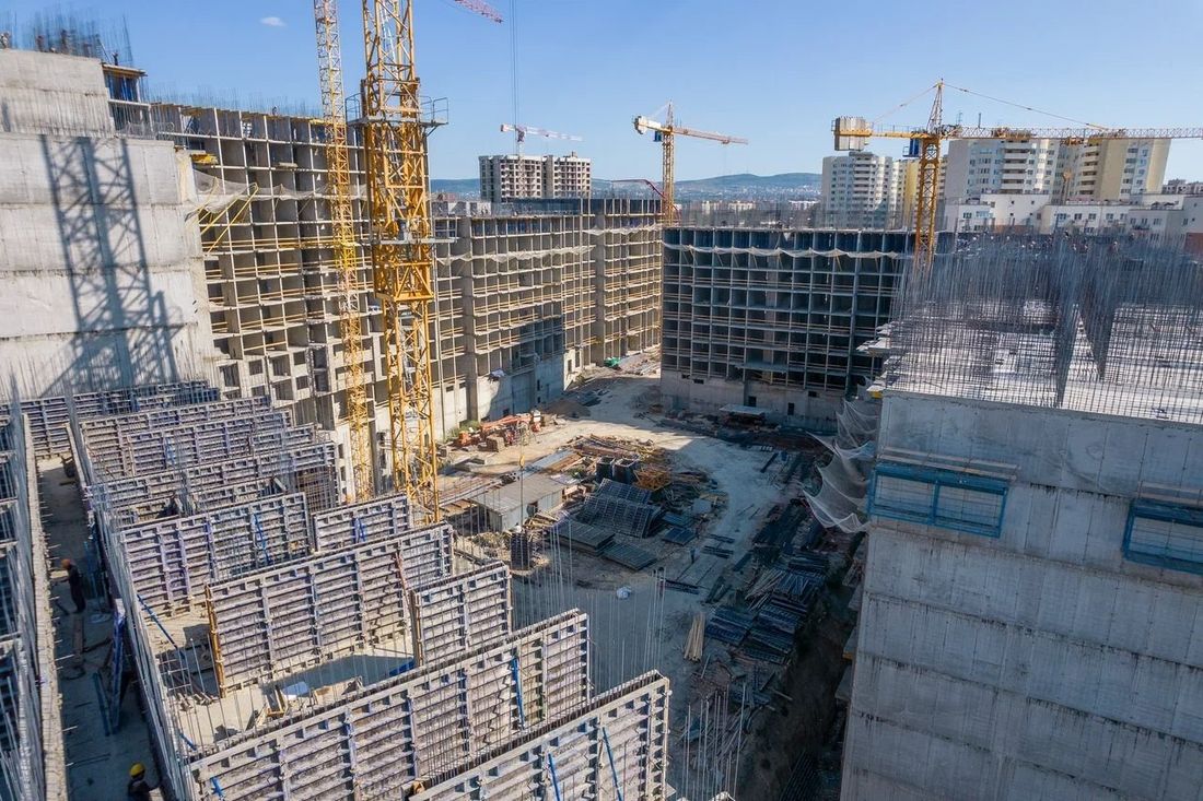 Ход строительства ЖК «Центральный» за Сентябрь 2023 г., фото №1