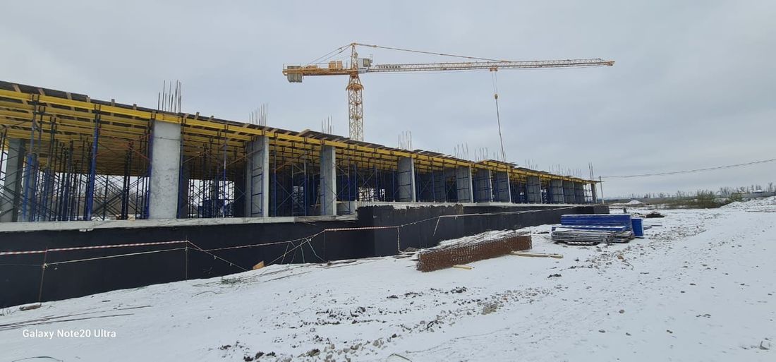 Ход строительства ЖК «Вишнёвый сад» за Ноябрь 2023 г., фото №1