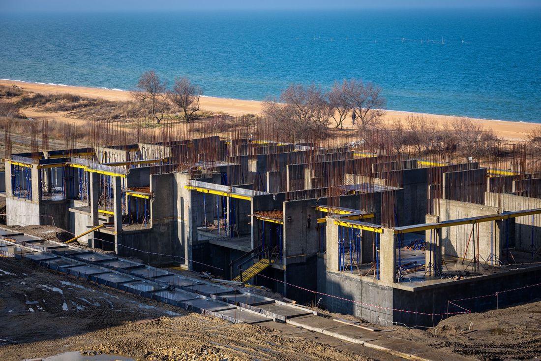 Ход строительства ЖК «Море тут» за Январь 2025 г., фото №1