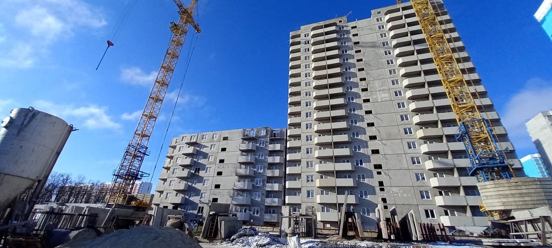 Ход строительства ЖК «Суворовский» за Январь 2023 г., фото №1