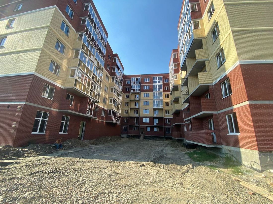 Ход строительства ЖК «Ахтарский» за Июль 2023 г., фото №1