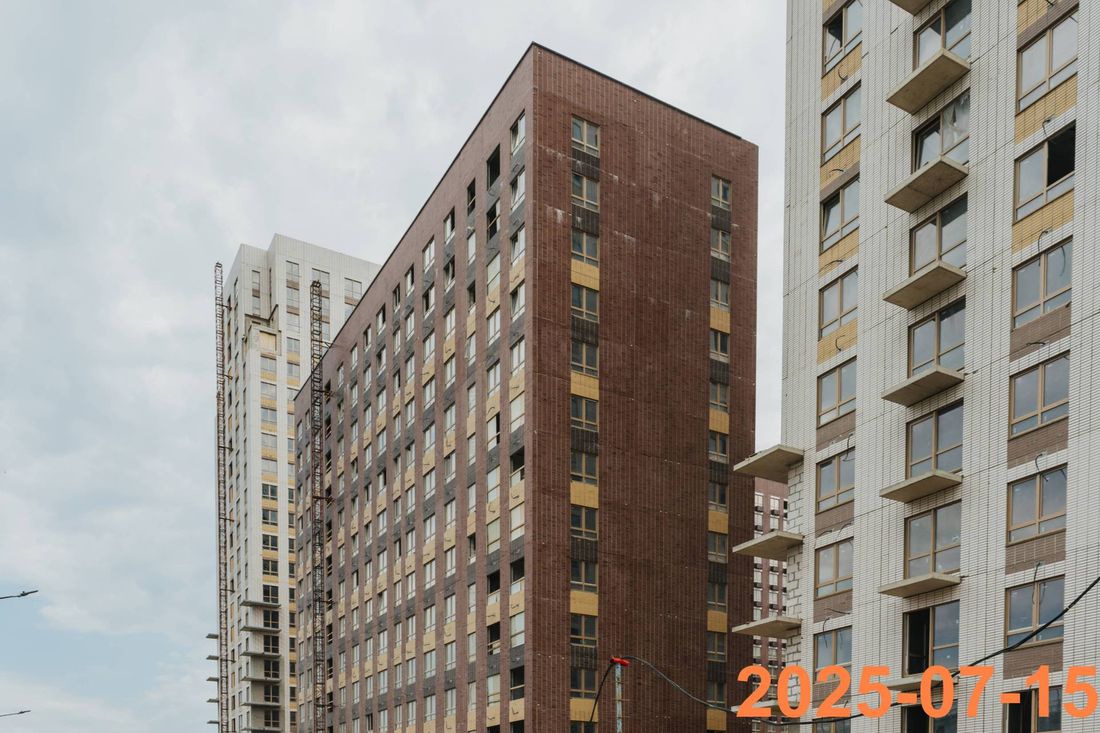Ход строительства ЖК «Большая Академическая 85» за Июль 2025 г., фото №1