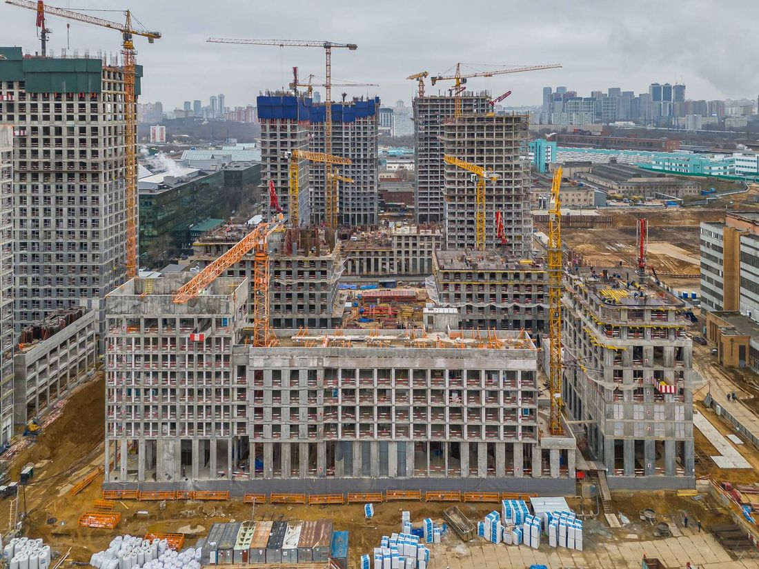 Ход строительства ЖК «Сет» за Декабрь 2025 г., фото №1