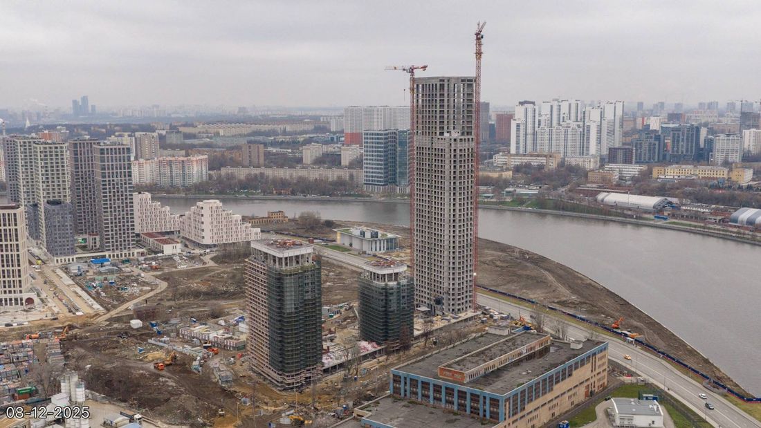 Ход строительства ЖК «МАРК» за Декабрь 2025 г., фото №1