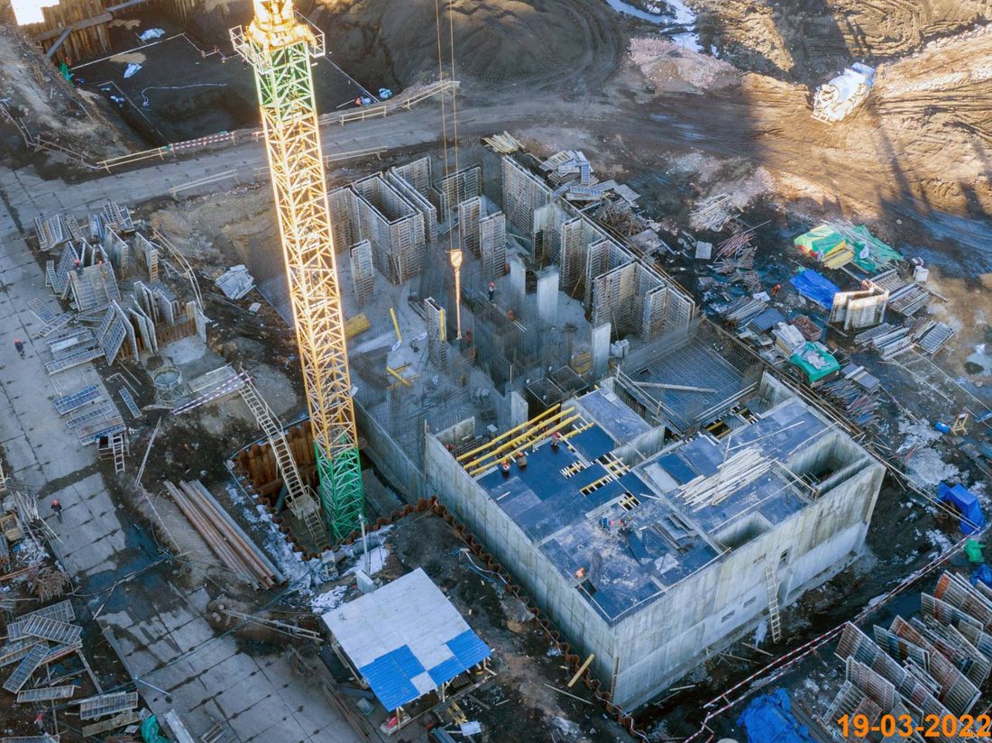 Ход строительства ЖК «Барклая 6» за Март 2022 г., фото №1