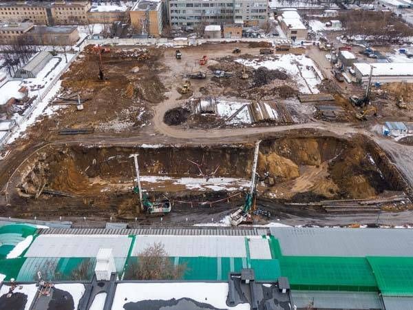 Ход строительства ЖК «Кронштадтский 9» за Март 2021 г., фото №1