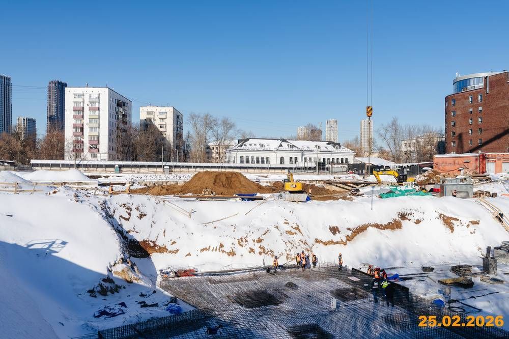 Ход строительства ЖК «Пэйв» за Февраль 2026 г., фото №1