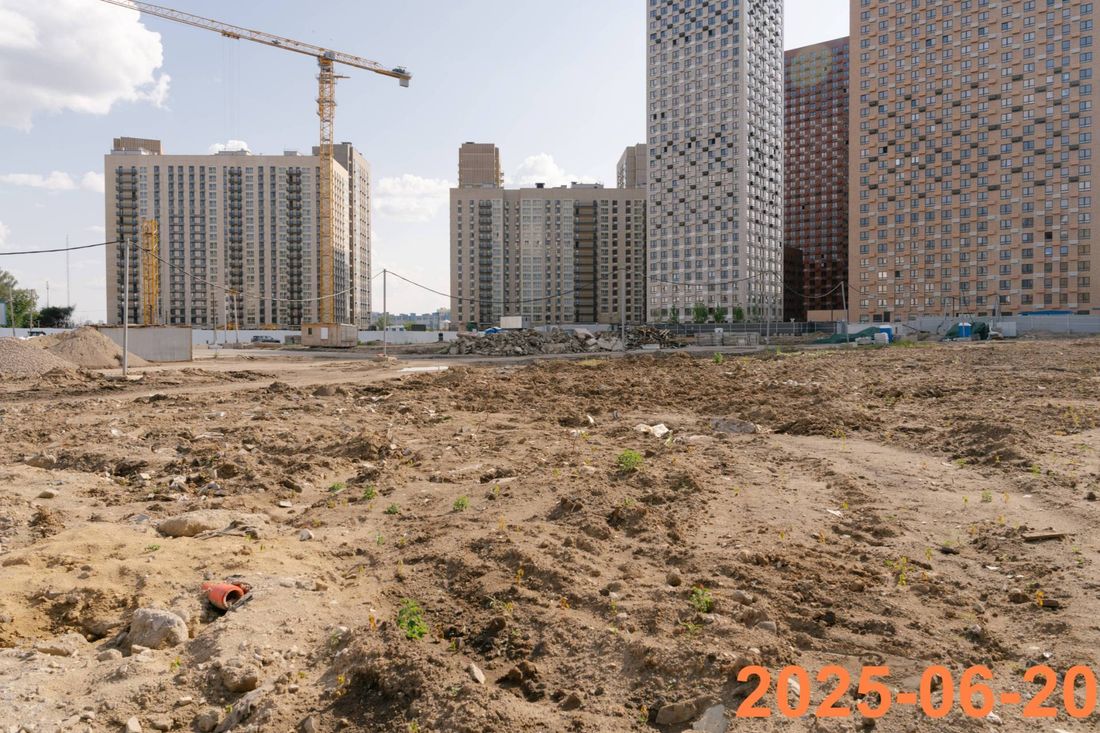 Ход строительства ЖК «Алтуфьевское 53» за Июнь 2025 г., фото №1