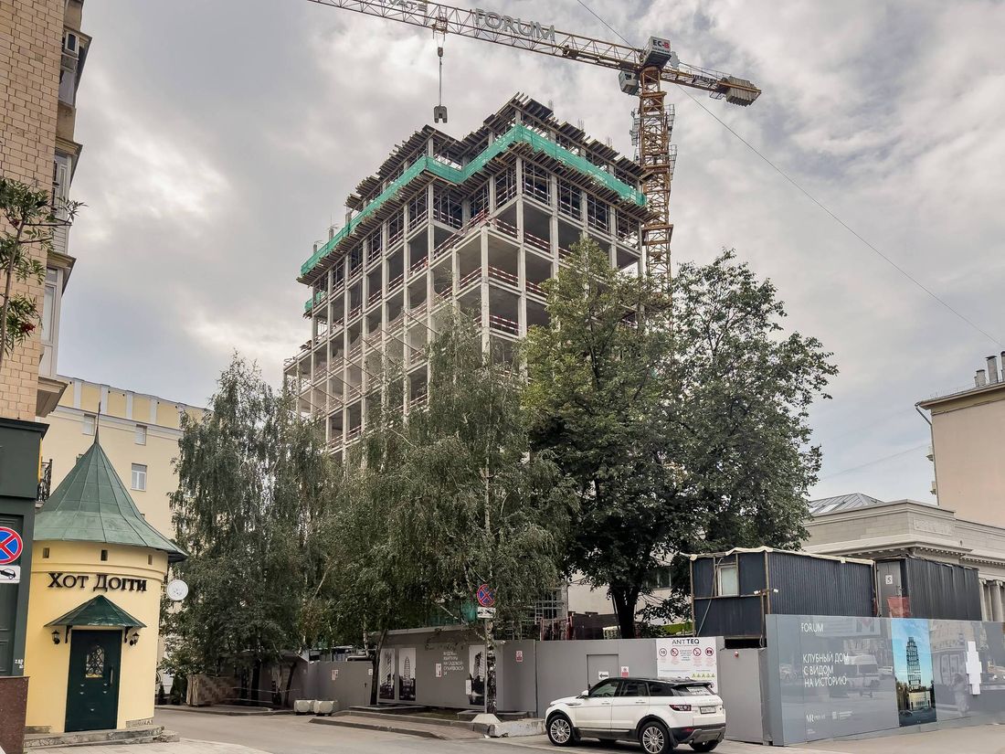 Ход строительства ЖК «Форум» за Август 2024 г., фото №1