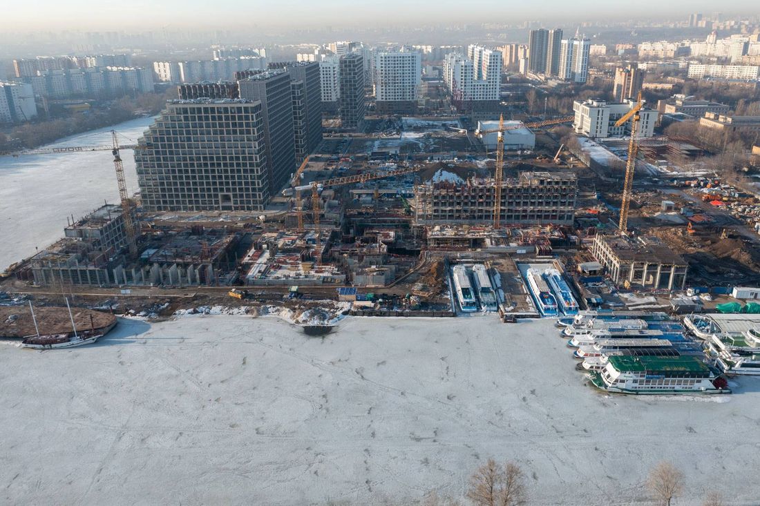 Ход строительства ЖК «Ривер Парк Коломенское» за Март 2022 г., фото №1