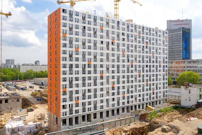 Ход строительства ЖК «Амурский парк» за Май 2021 г., фото №1