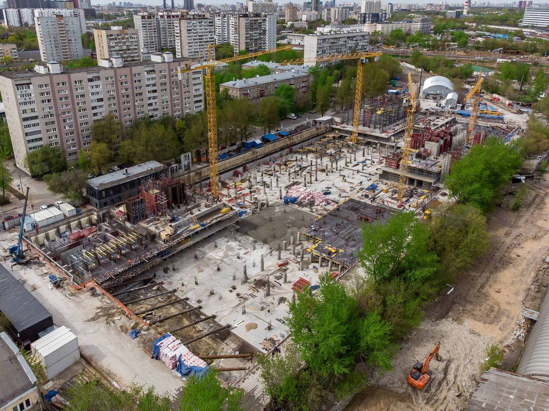 Ход строительства ЖК «Мод» за Май 2022 г., фото №1