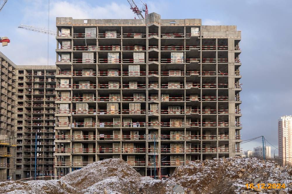 Ход строительства ЖК «Москворечье» за Декабрь 2024 г., фото №1