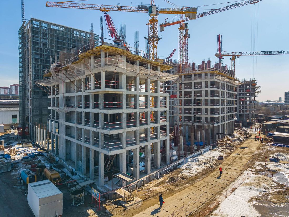 Ход строительства ЖК «Ситизен» за Март 2026 г., фото №1