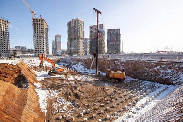 Ход строительства ЖК «Холланд парк» за Апрель 2020 г., фото №1