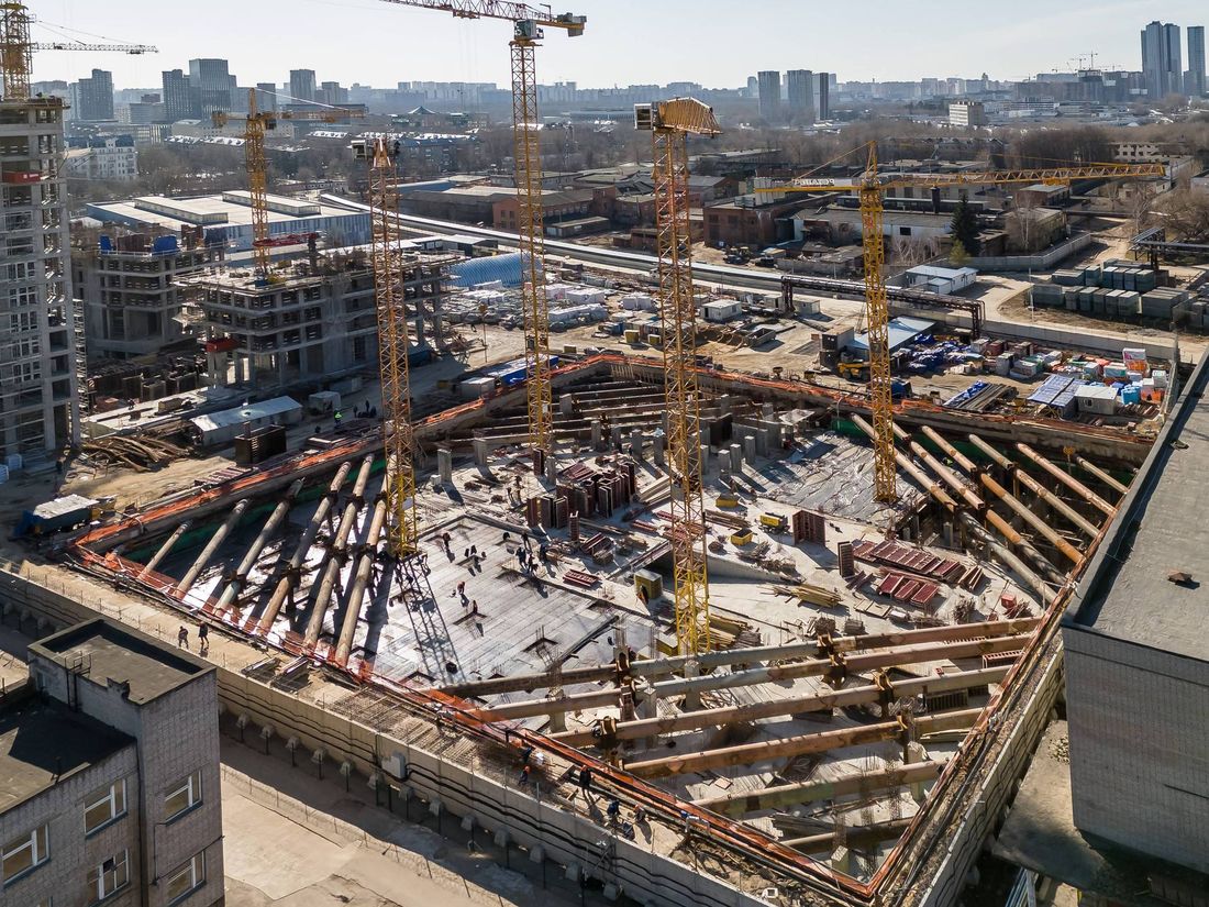 Ход строительства ЖК «Ситизен» за Март 2025 г., фото №1