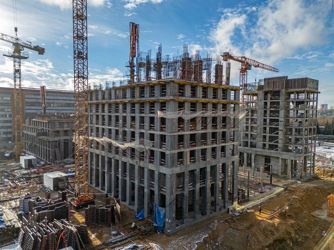 Ход строительства ЖК «Сет» за Ноябрь 2025 г., фото №1
