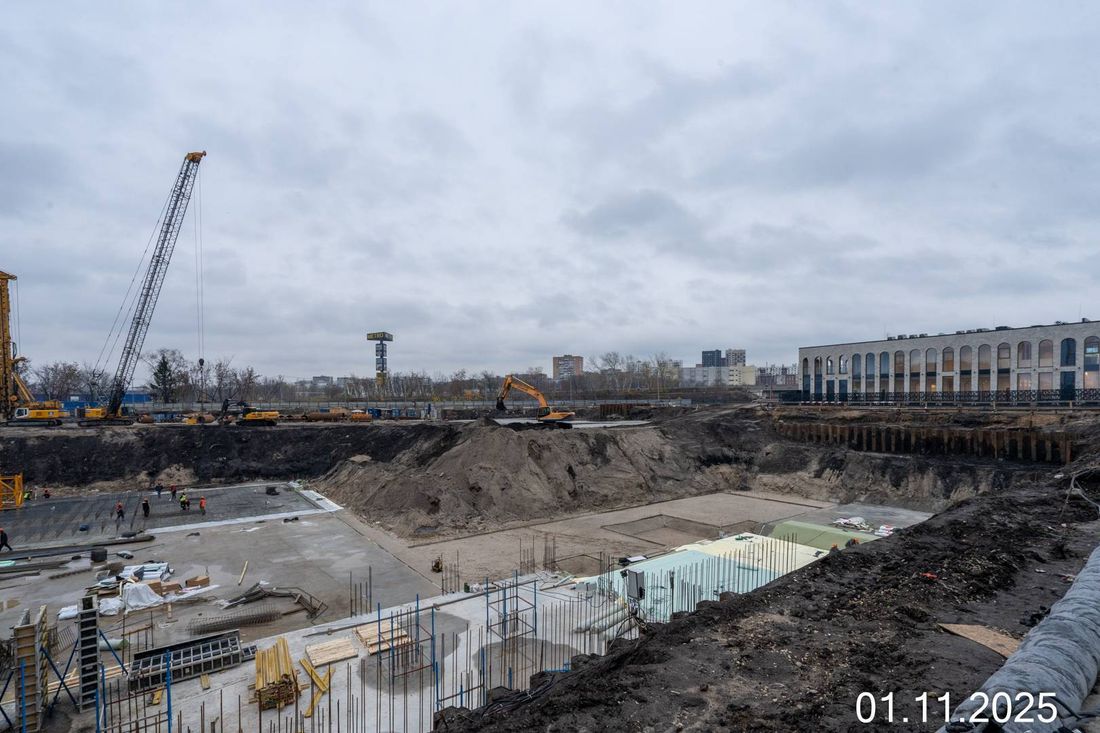Ход строительства ЖК «Адмирал» за Ноябрь 2025 г., фото №1