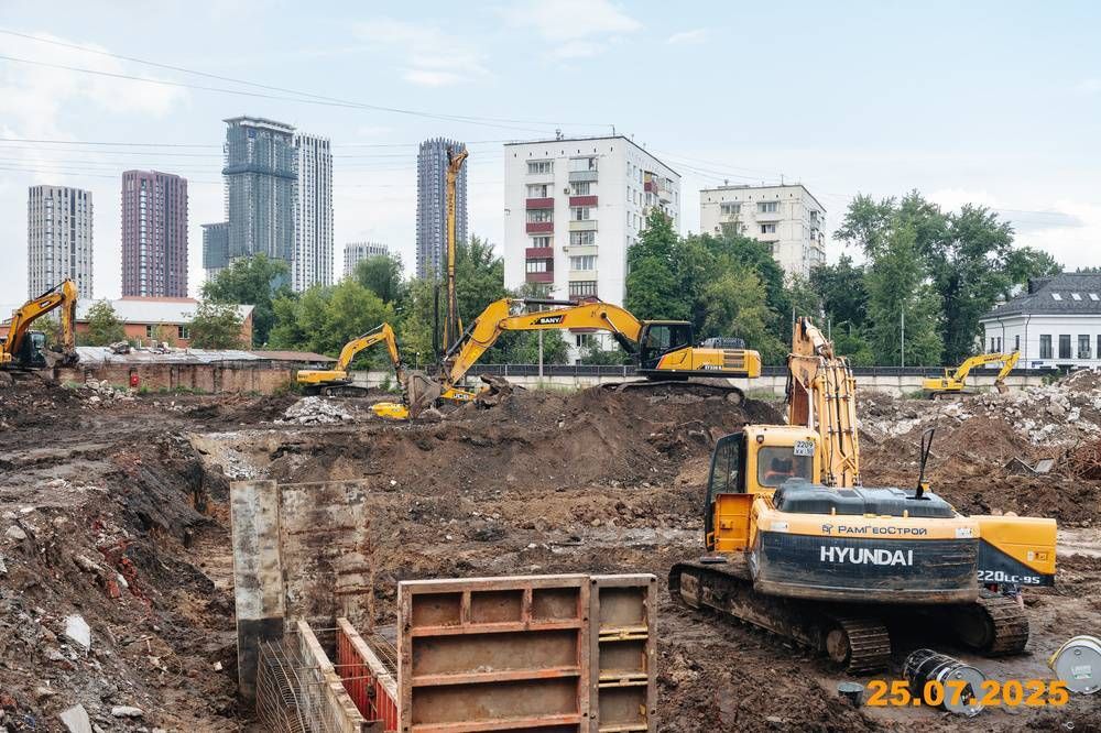 Ход строительства ЖК «Пэйв» за Июль 2025 г., фото №1