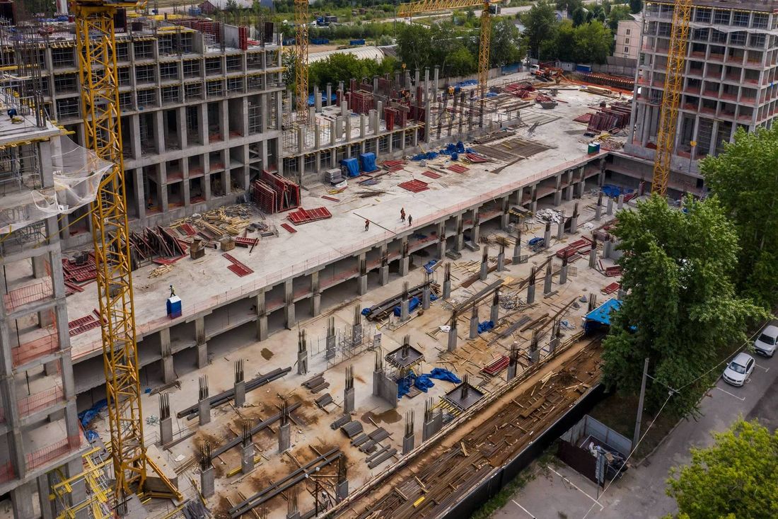 Ход строительства ЖК «Мод» за Июль 2022 г., фото №1