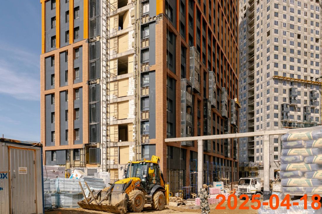 Ход строительства ЖК «Полар» за Апрель 2025 г., фото №1
