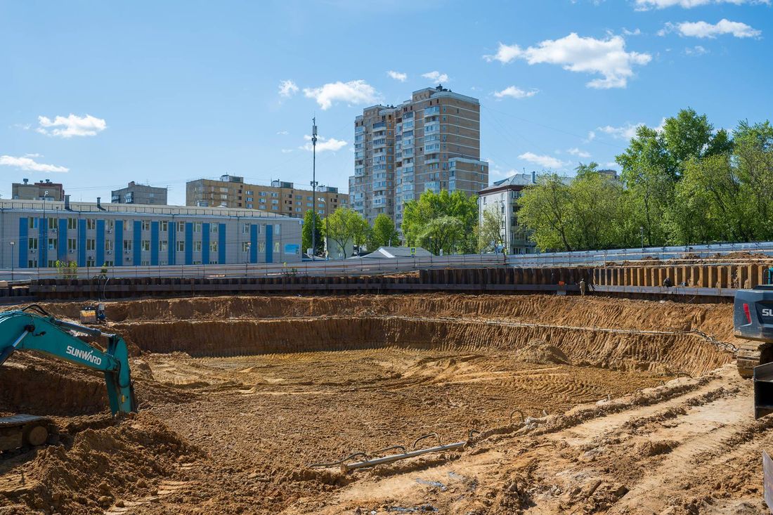 Ход строительства ЖК «УНО Соколиная гора» за Май 2025 г., фото №1