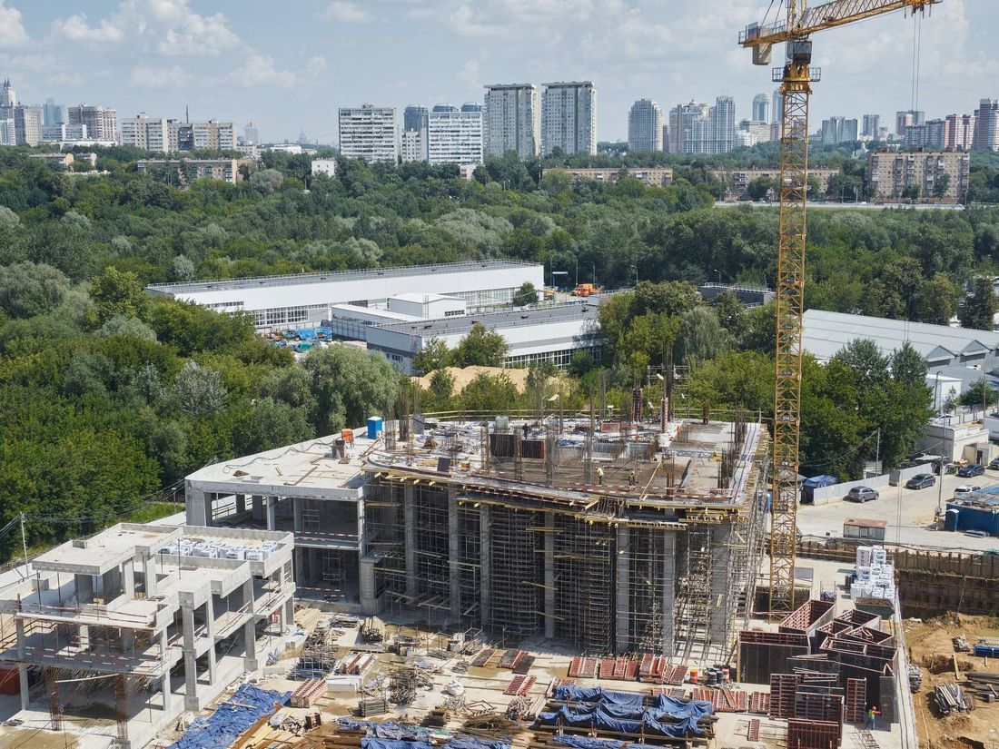 Ход строительства ЖК «Родина Парк» за Август 2025 г., фото №1