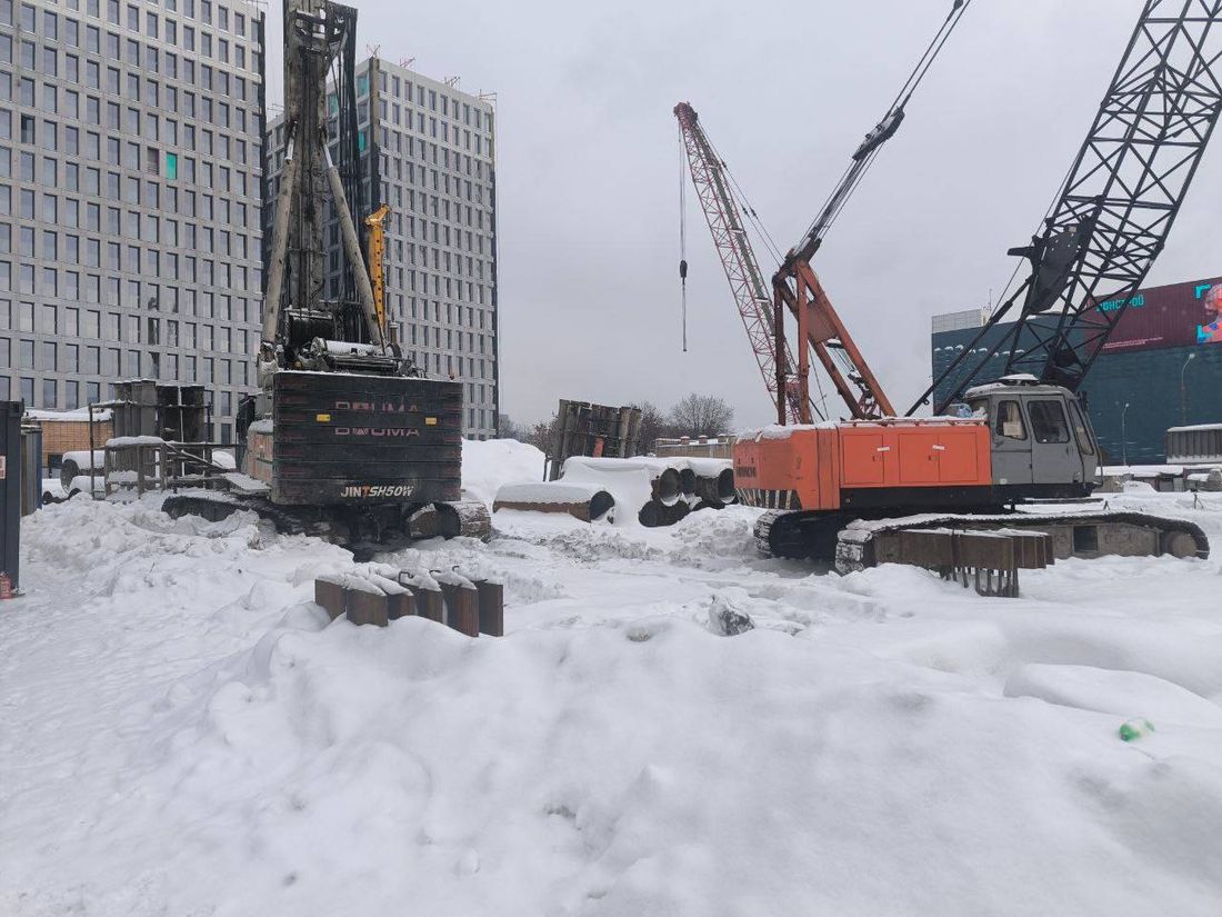 Ход строительства ЖК «А22» за Январь 2026 г., фото №1