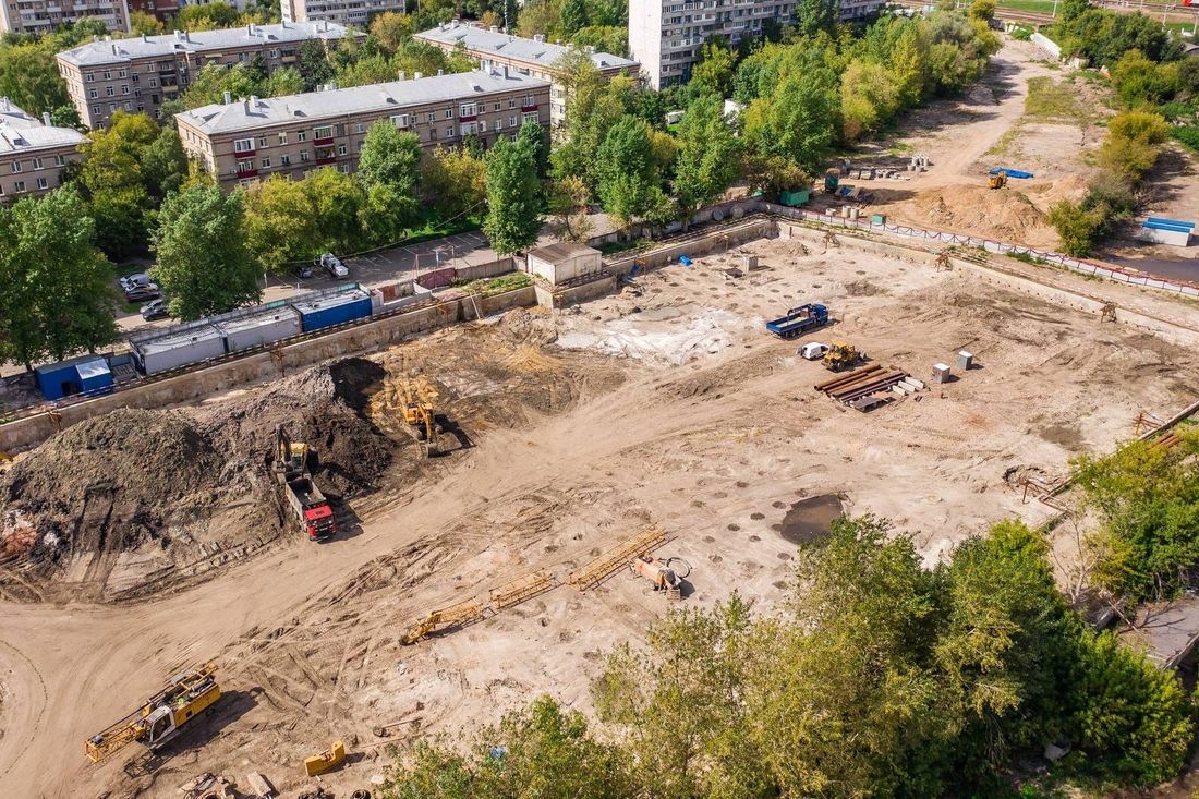 Ход строительства ЖК «Мод» за Август 2021 г., фото №1
