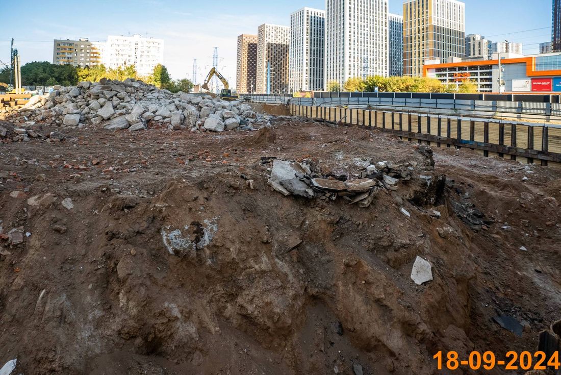 Ход строительства ЖК «Кронштадтский 9» за Сентябрь 2024 г., фото №1