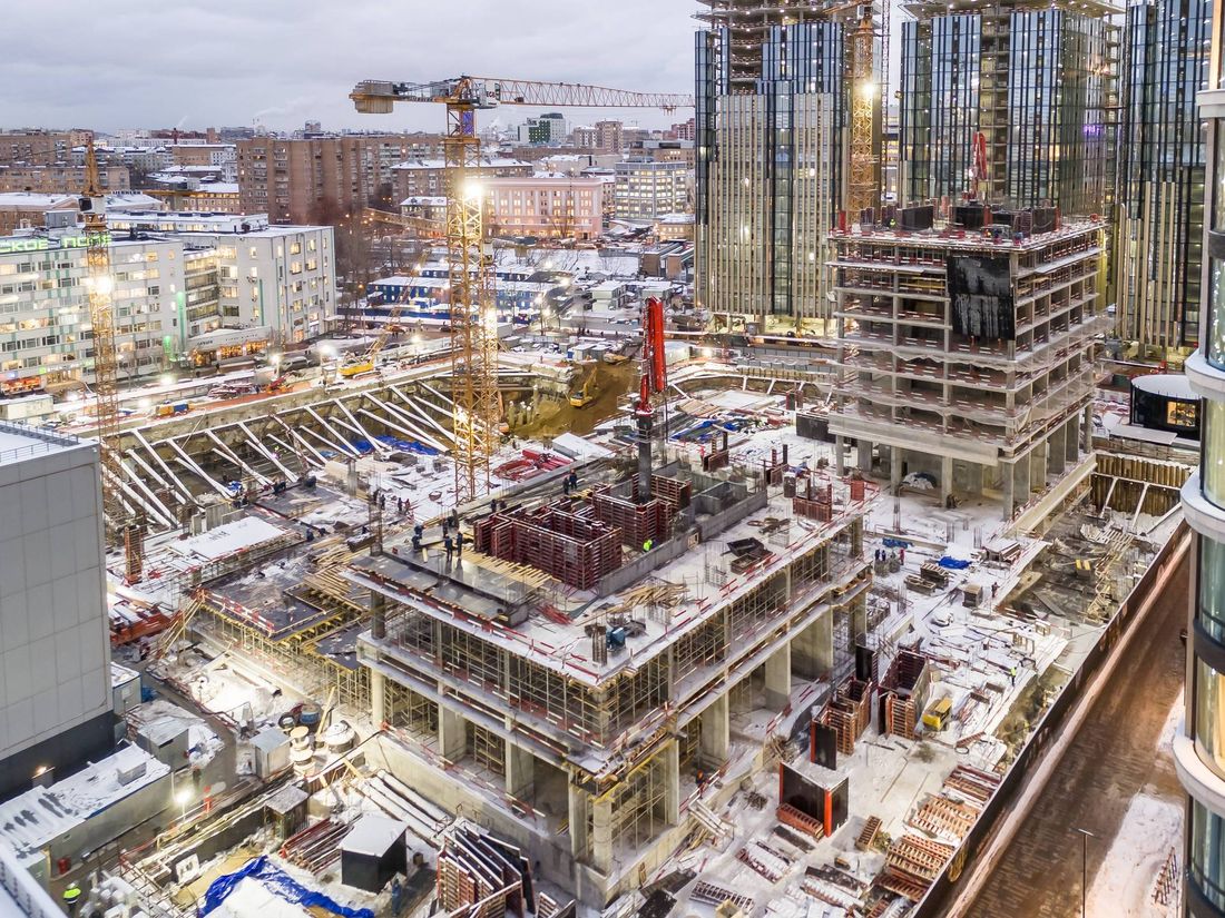 Ход строительства ЖК «Слава» за Декабрь 2024 г., фото №1