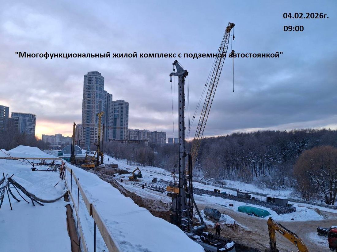 Ход строительства ЖК «Айс Тауэрс» за Февраль 2026 г., фото №1