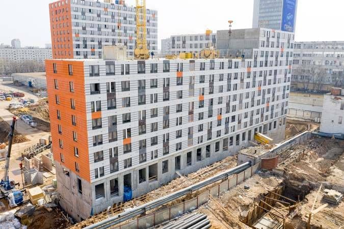 Ход строительства ЖК «Амурский парк» за Апрель 2021 г., фото №1