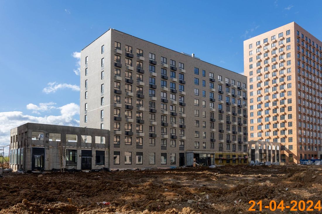Ход строительства ЖК «Никольские луга» за Апрель 2024 г., фото №1