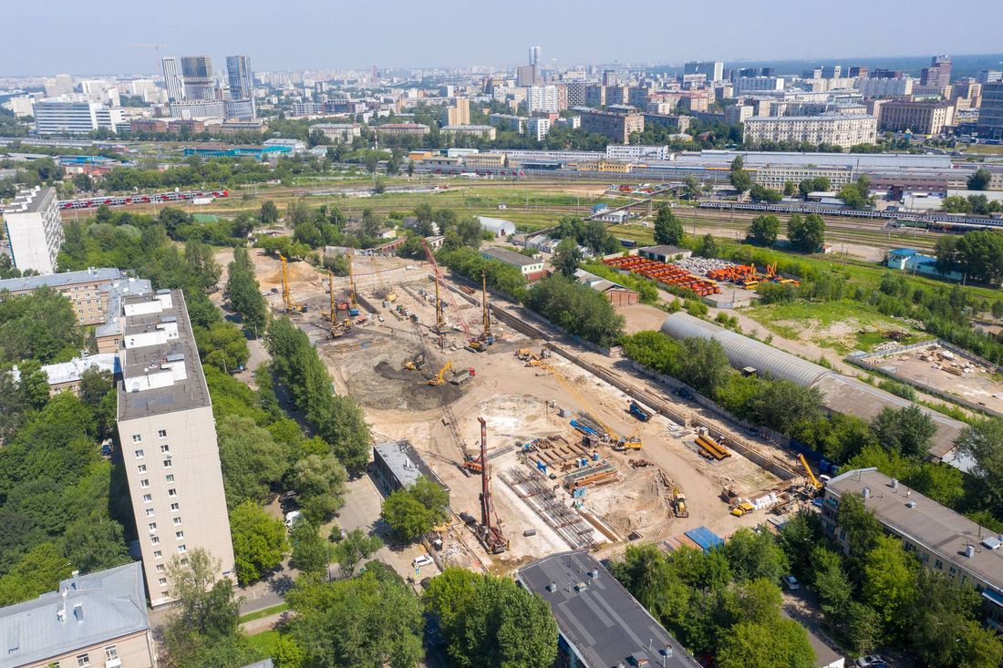 Ход строительства ЖК «Мод» за Июнь 2021 г., фото №1