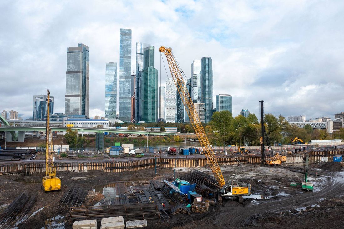 Ход строительства ЖК «Ривер Парк Кутузовский» за Сентябрь 2022 г., фото №1