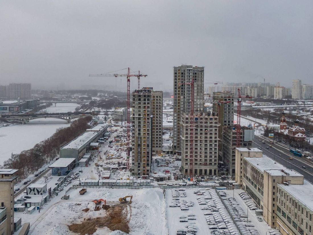 Ход строительства ЖК «Сити Бэй» за Декабрь 2021 г., фото №1