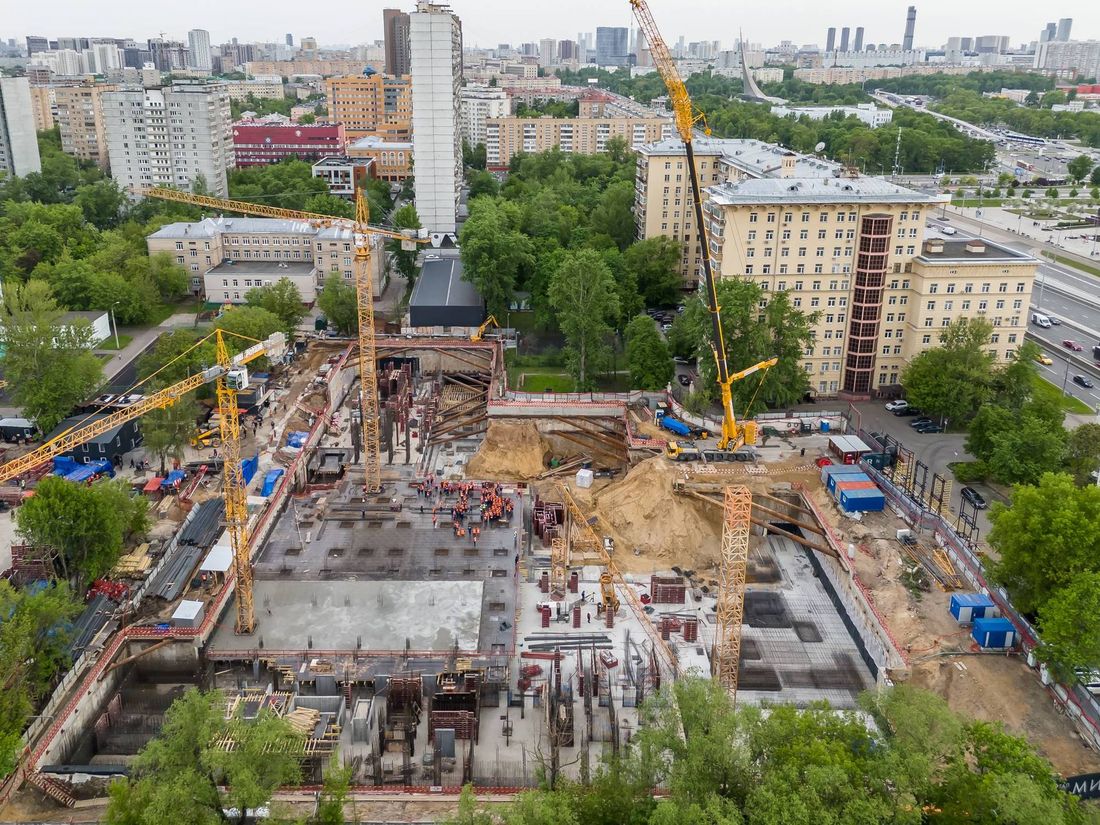 Ход строительства ЖК «Дом премиум-класса МИРА» за Май 2025 г., фото №1