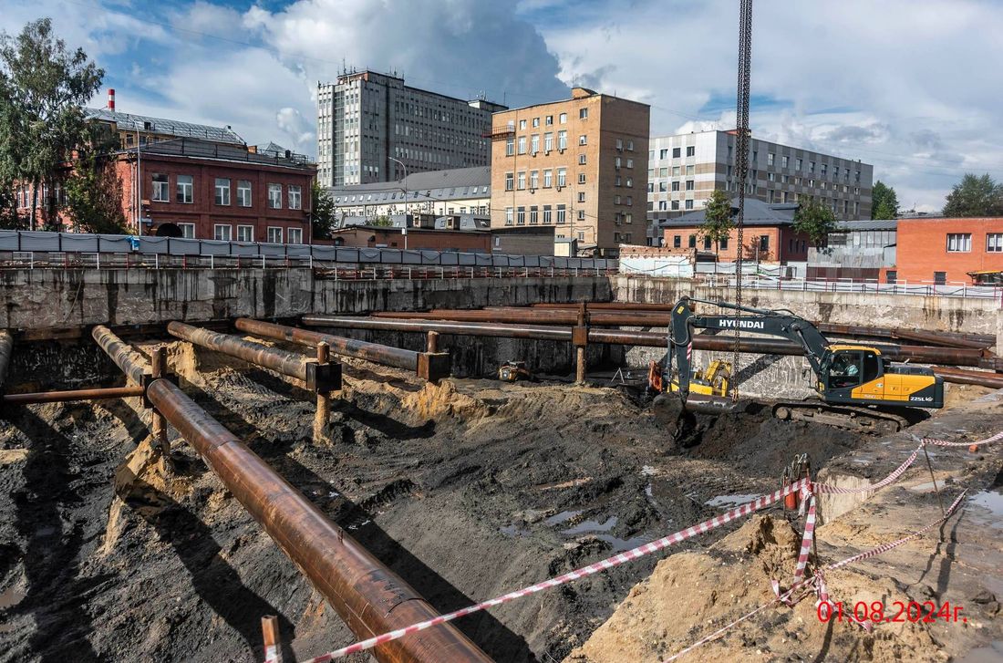 Ход строительства ЖК «Дом 56» за Август 2024 г., фото №1