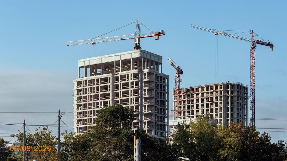 Ход строительства ЖК «МАРК» за Август 2025 г., фото №1