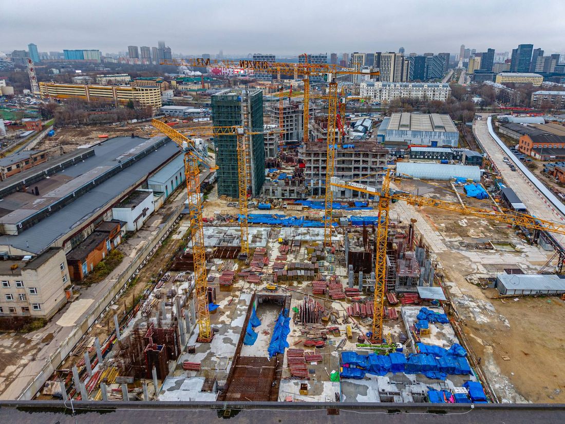 Ход строительства ЖК «Ситидзен» за Ноябрь 2025 г., фото №1