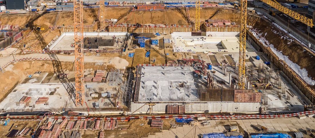 Ход строительства ЖК «Сет» за Апрель 2025 г., фото №1