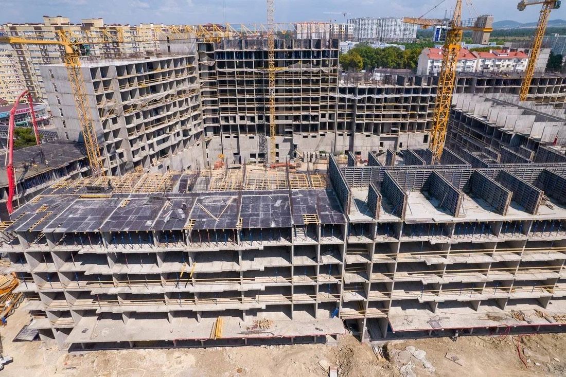 Ход строительства ЖК «Центральный» за Август 2023 г., фото №1