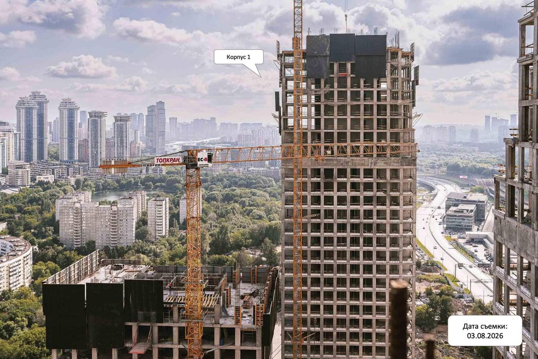 Ход строительства ЖК «НОВА» за Август 2026 г., фото №1