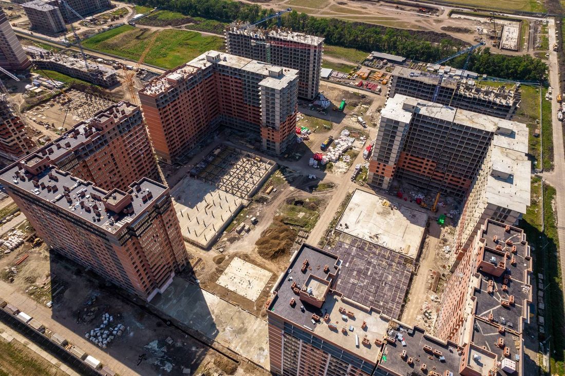 Ход строительства ЖК «Самолёт» за Июль 2021 г., фото №1