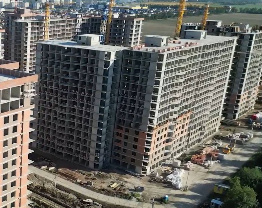 Ход строительства ЖК «Самолёт» за Август 2024 г., фото №1