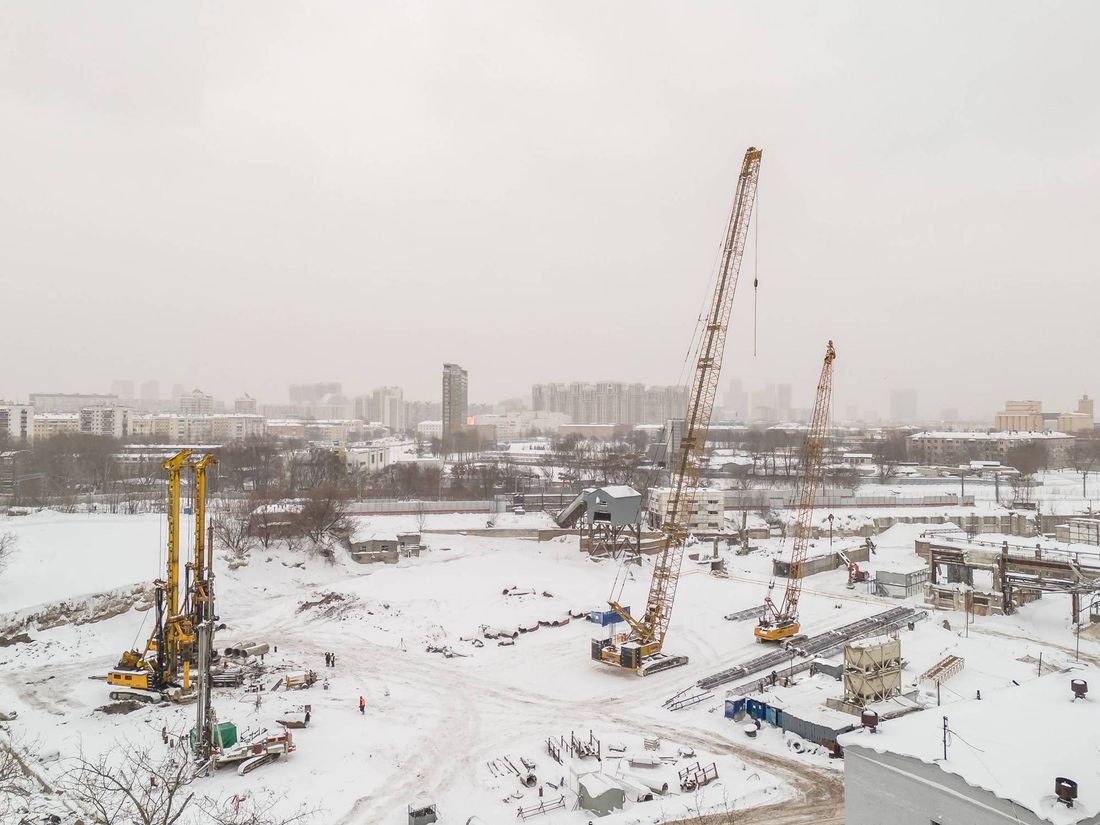 Ход строительства ЖК «Джойс» за Декабрь 2023 г., фото №1