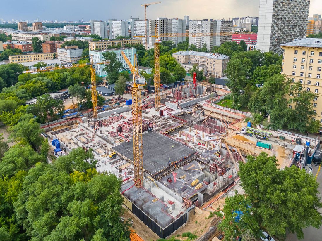 Ход строительства ЖК «Дом премиум-класса МИРА» за Июль 2025 г., фото №1